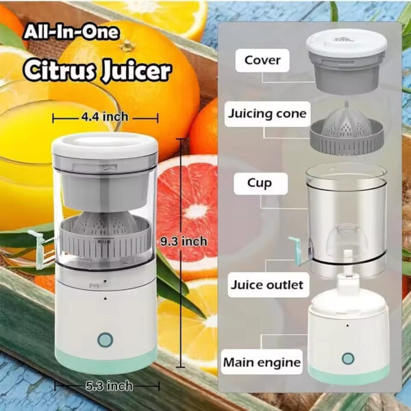 Portable Electric Citrus Juicer - Image 5